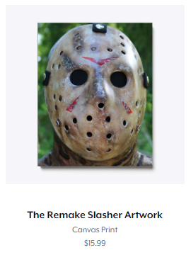 Big Hush Remake Jason Mask Art
